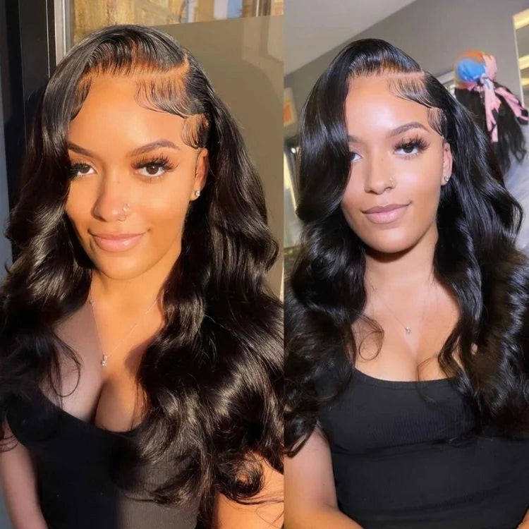 Tissage / Natural Black / Body Wave / 100% Brazilian Virgin Human Hair / 3pcs 300g