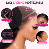 Anora / Full Fontal / Straight / HD Lace / 250%/ Glueless