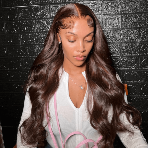 Nikki / Brown/ Wavy / 13x4 Precut HD / 200% / Glueless