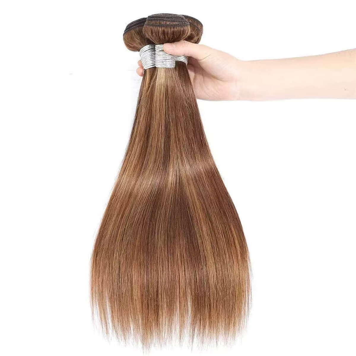 Tissage / Honey Blond / Silky Straight / 100% Brazilian Virgin Human Hair / 3pcs 300g