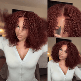 Aisha / Reddish Brown / Kinky Curly / 250% / Glueless