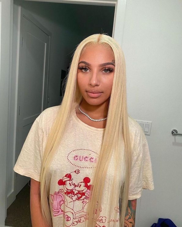 Tissage / Blond / Straight / 100% Brazilian Virgin Human Hair / 3pcs 300g